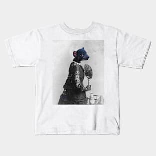 Tasmanian Devil Lady Kids T-Shirt